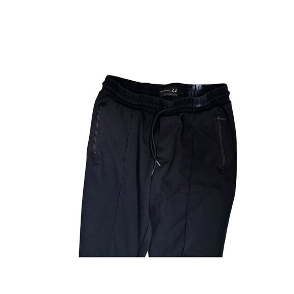 Scotch & Soda Mens Black Jogger Pants Drawstring Waist Zippered Pockets - Picture 6 of 10